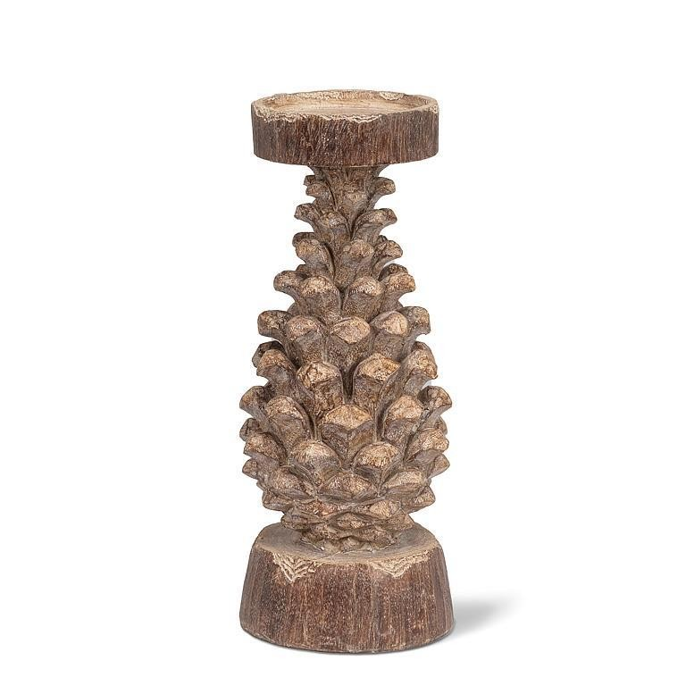 Pinecone Pillar Holder | Large