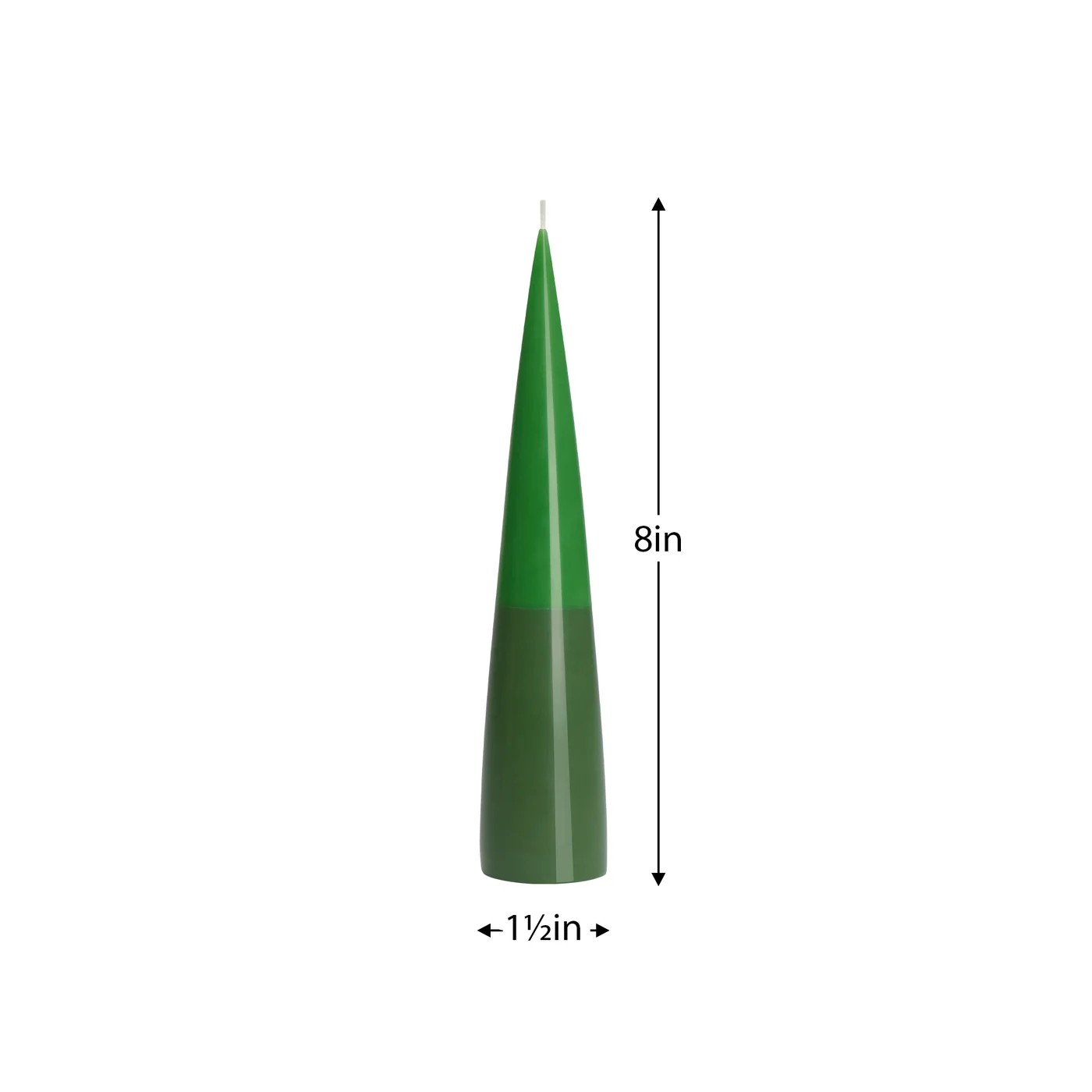 Prime Conical Two-Tone Candle | Small