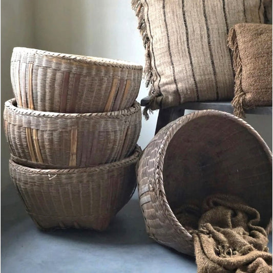 Bamboo Rice Baskets