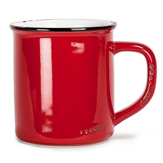 Enamel Look Mug | Red