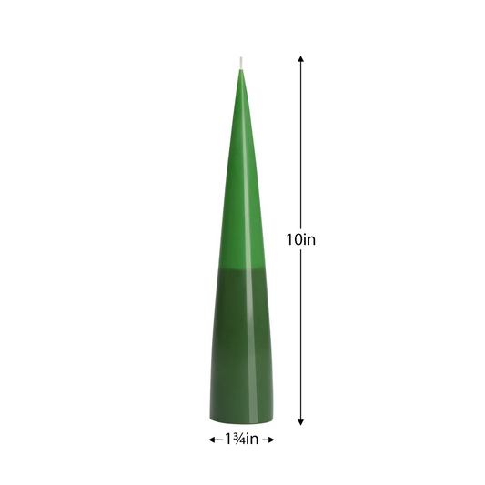 Prime Conical Two-Tone Candle | Medium