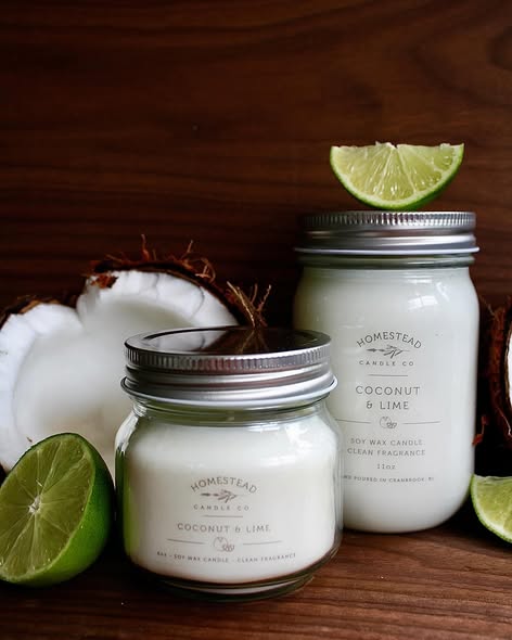 Homestead Candle Co | Coconut Lime | 6oz