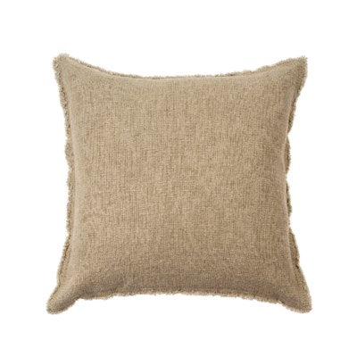 Selena Linen Pillow | Beige