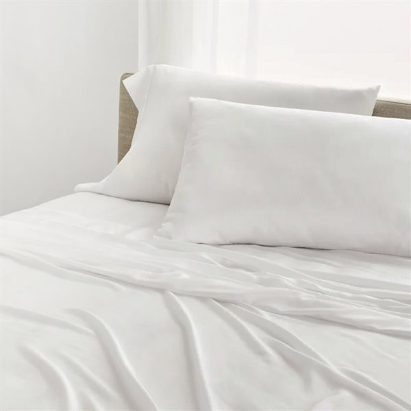 Eco white sheet set | Queen