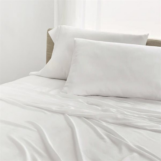 Eco white sheet set | Queen