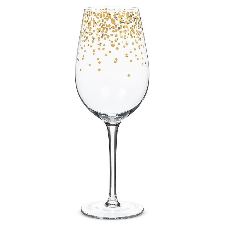 Confetti Wine Glass