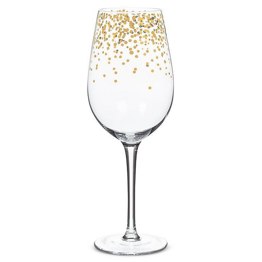 Confetti Wine Glass