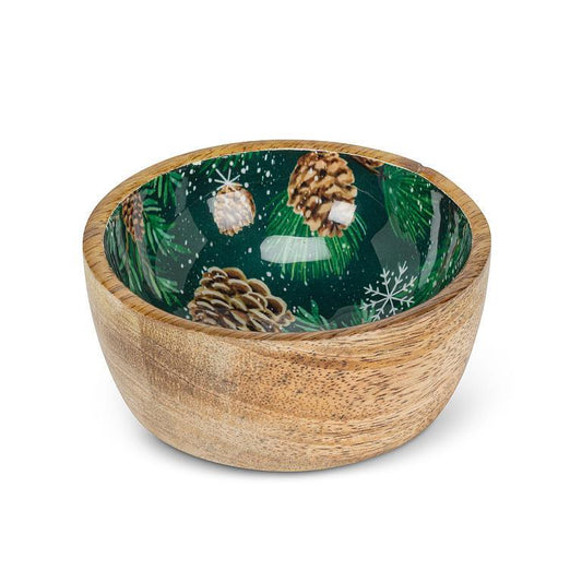 Pinecones Christmas Bowl | Small