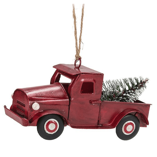 Truck With Tree Ornament