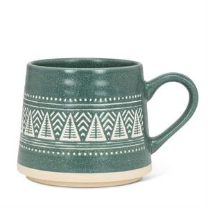 Wide Base Mug | Trees