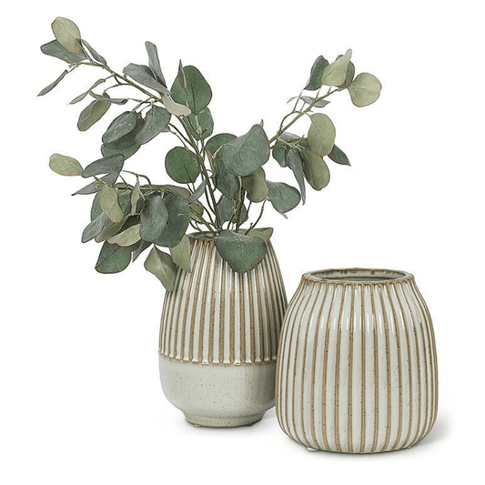 Small Stripe Rib Vase