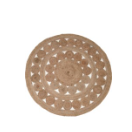 Round Braided Jute Rug