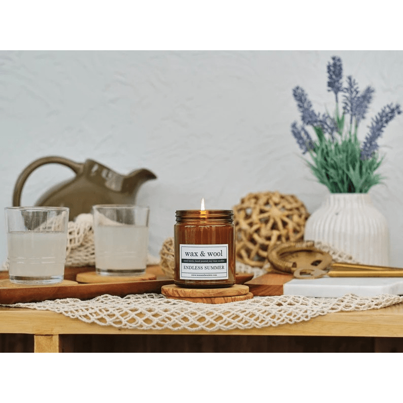 Jar Candle by Wax & Wool | Endless Summer