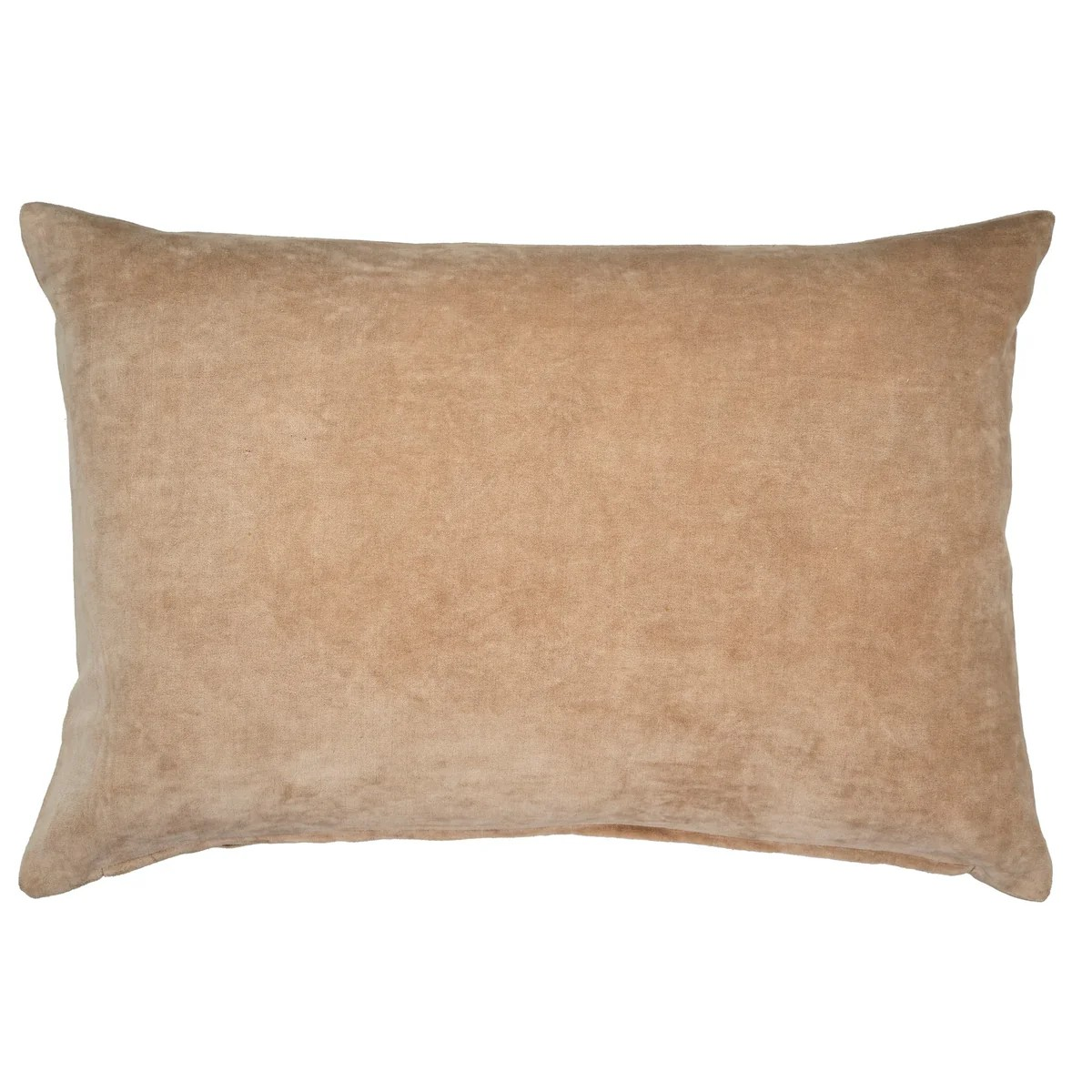 Vera Velvet Pillow |  Bisque