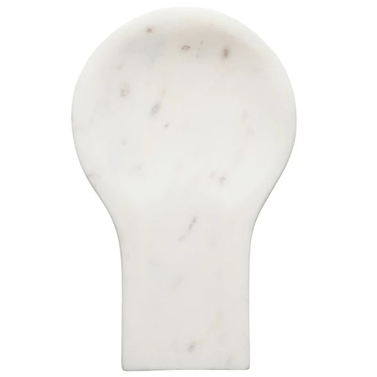 White Marble Spoon Rest