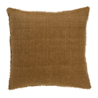 Lina Linen Pillow (Square) | Tawny