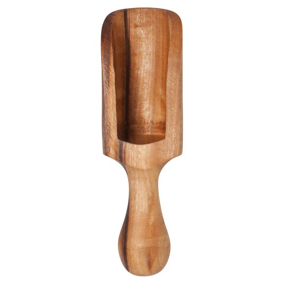 Olive Wood Salt Scoop