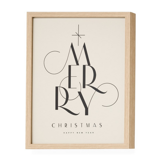 FRAMED PRINT | Merry Christmas