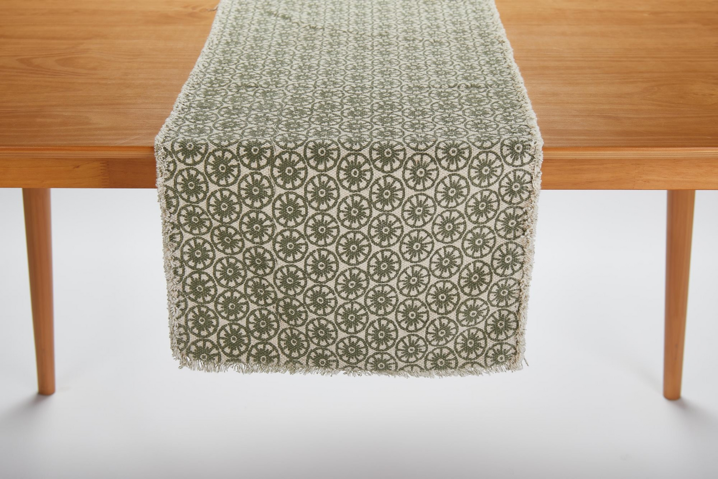 Natural Garden Print Table Runner