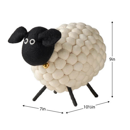 Modwool Felt Ball Sheep Decor