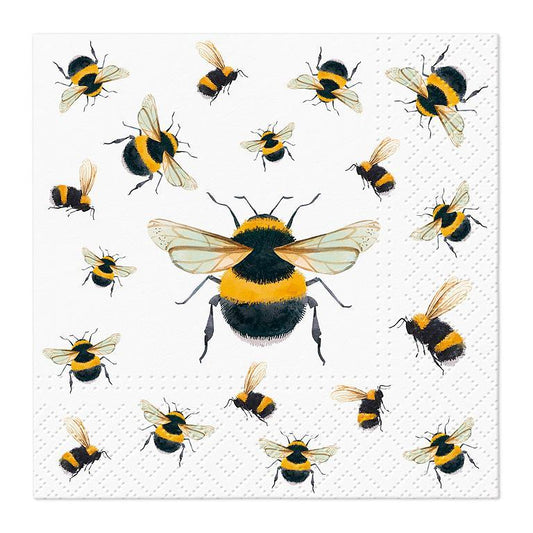 Cocktail Dancing Bees Napkins