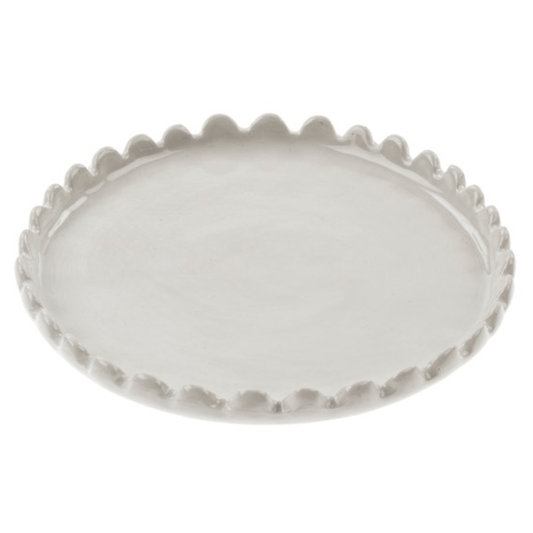 Scalloped Plate | Small