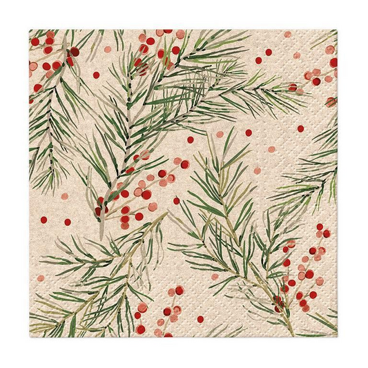 Cocktail We Care Holly Napkins | Small