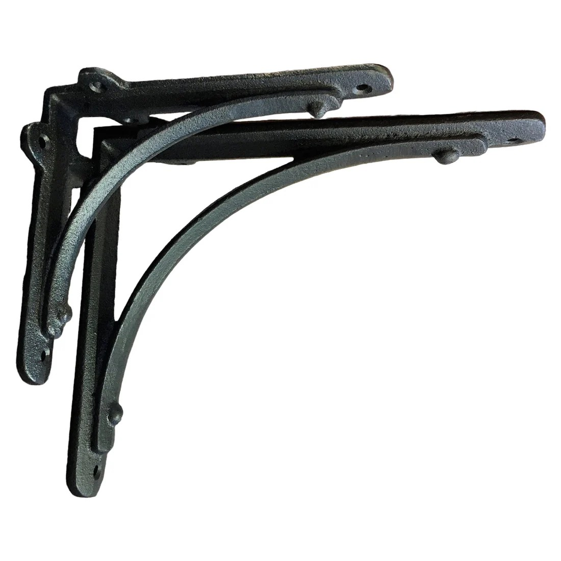 Cast Iron Station Shelf Brackets | Large