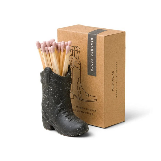 Cowboy Boot Match Holder | Black