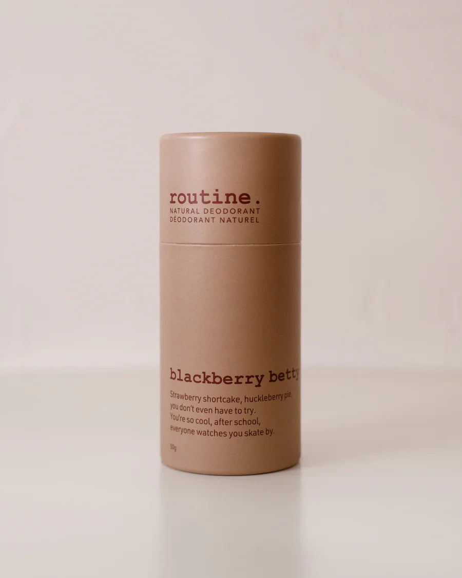 Routine | Blackberry Betty Deodorant Stick