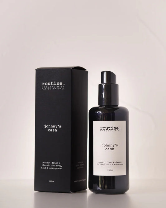 Routine | Johnny's Cash Body, Hair & Atmosphere Mist