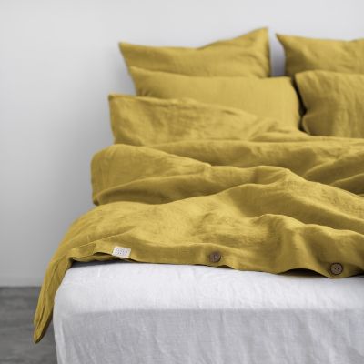 Duvet Cover Set - Queen - Lemon Curry