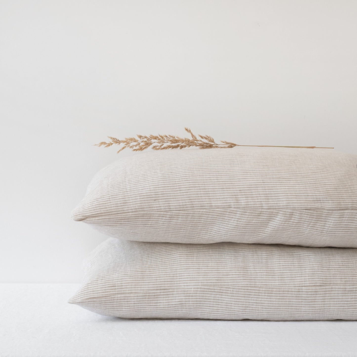 Pillowcase  | Natural Stripes | Queen