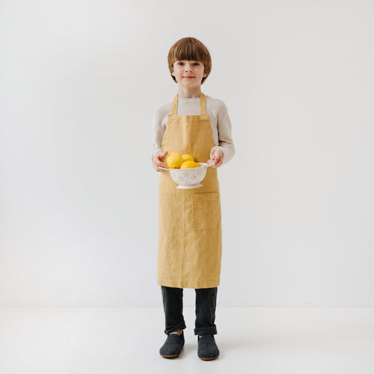 Kids' Apron |  Honey | 3-4 years