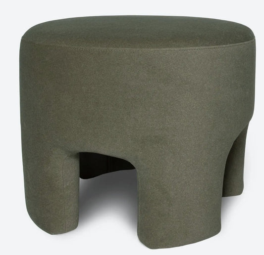 Ginger Ottoman - Velvet Fern