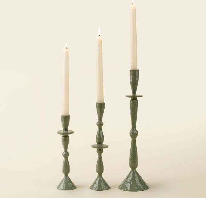 Imani Candleholder | Medium |  Sage
