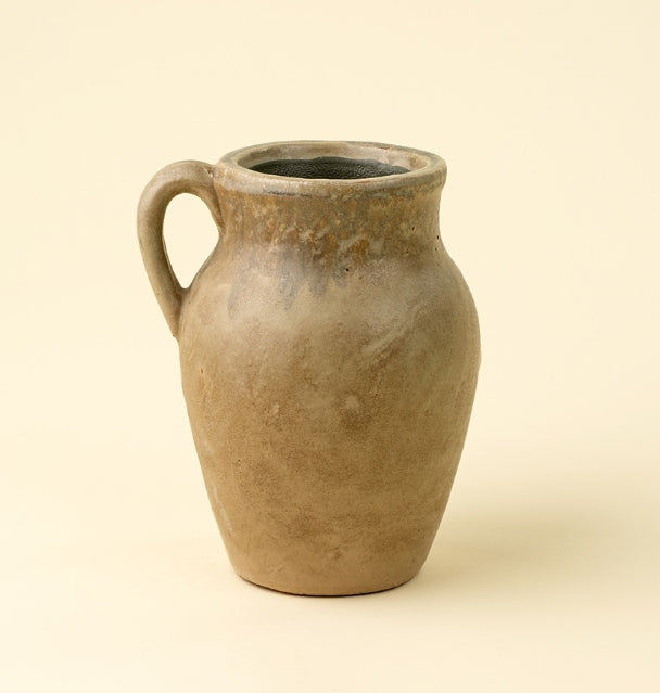 Rhodes Pitcher Vase | Small | Reactive Brown