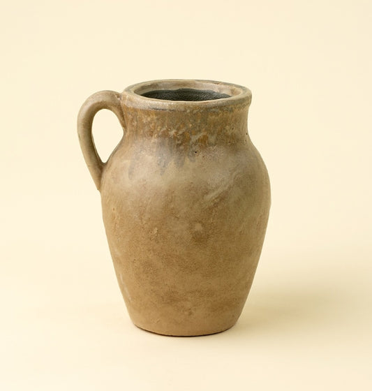 Rhodes Pitcher Vase | Small | Reactive Brown