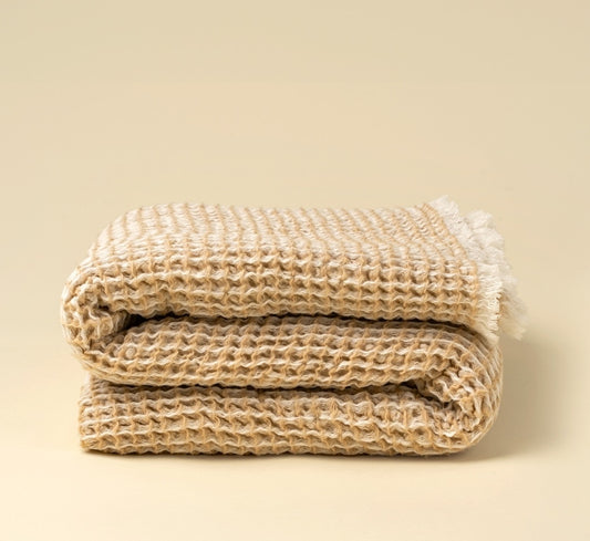 Nora Waffle Throw