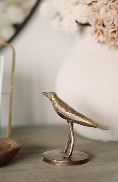 Golden Egret Statuette