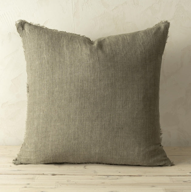 Lina Linen Pillow | Mink