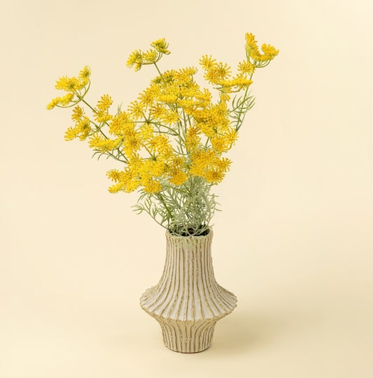Queen Anne's Lace Spray |  Yellow