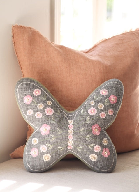 Butterfly Blossom Pillow
