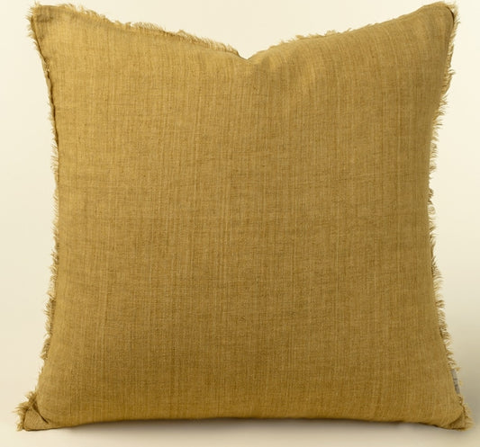 Lina Linen Pillow |  Honey