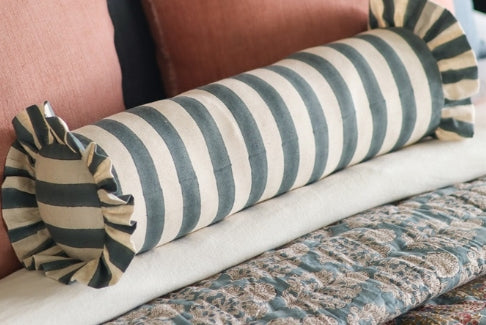 Bonbon Bolster |  Slate Blue