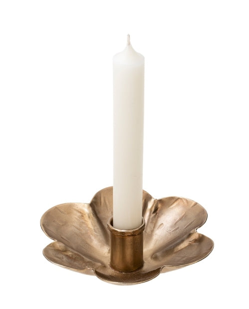 Forged Flower Candle Holder