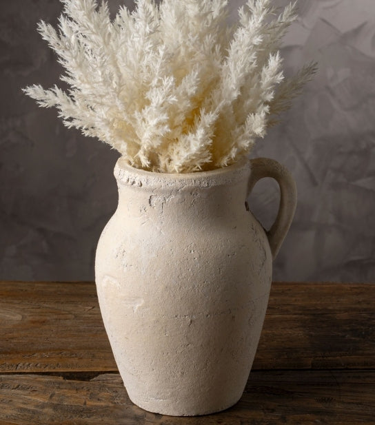 Rhodes Pitcher Vase | Small | Cream