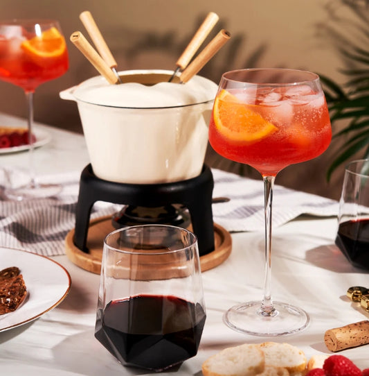 Cast Iron Fondue Set