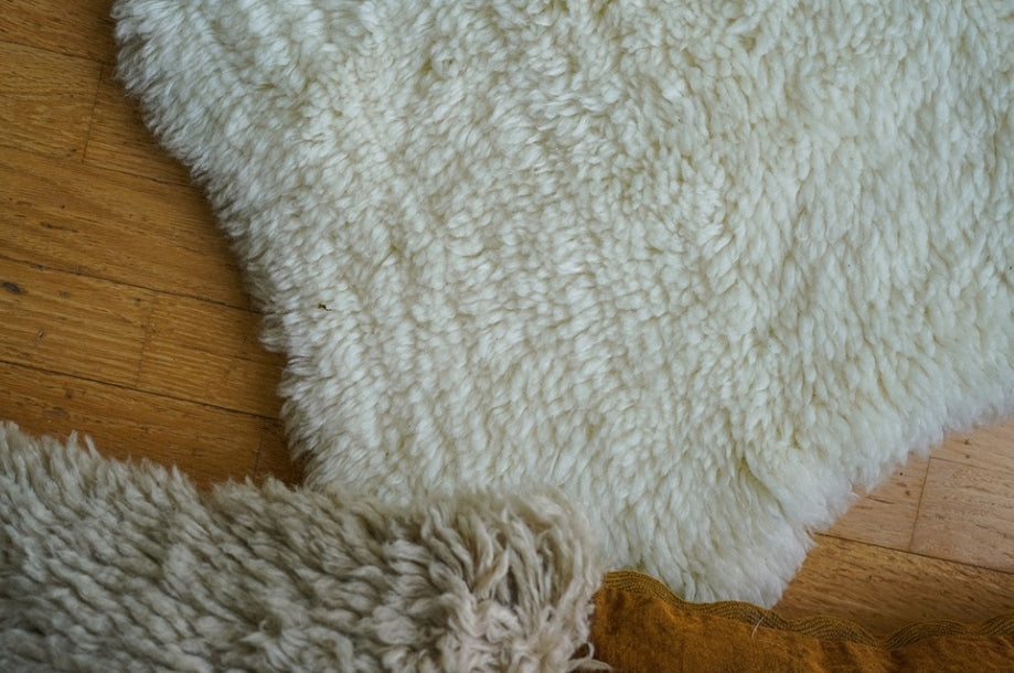 Cotswold Woolen Berber Rug |  Ivory