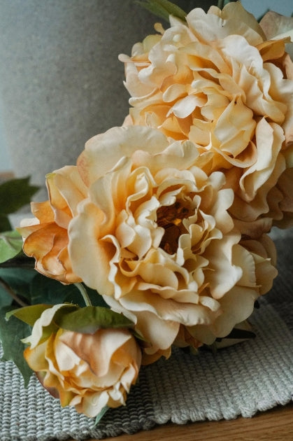 Peony Floral Stem | Butter